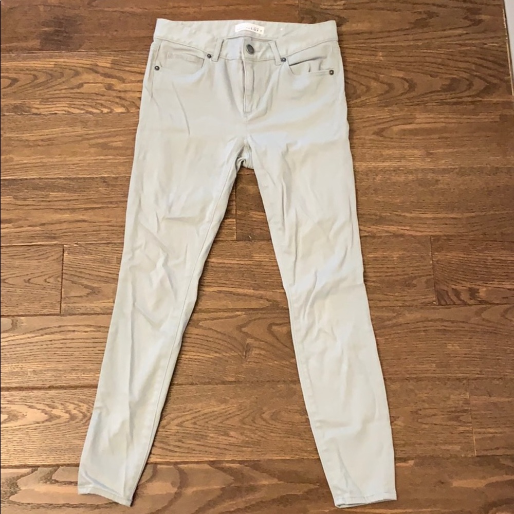 Gray jeans